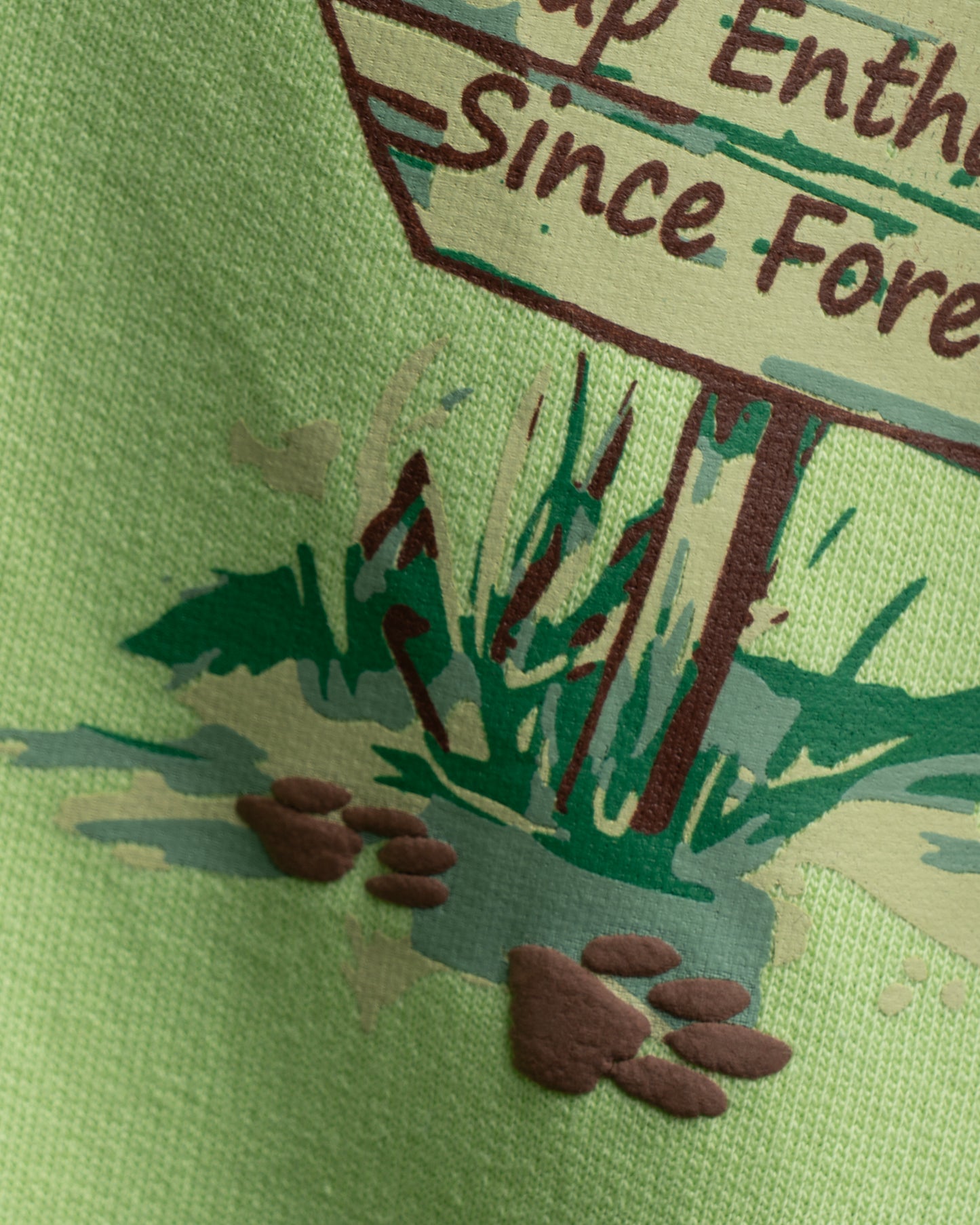 Pear Green Sleeping Panda DND Men’s Oversized T-Shirt