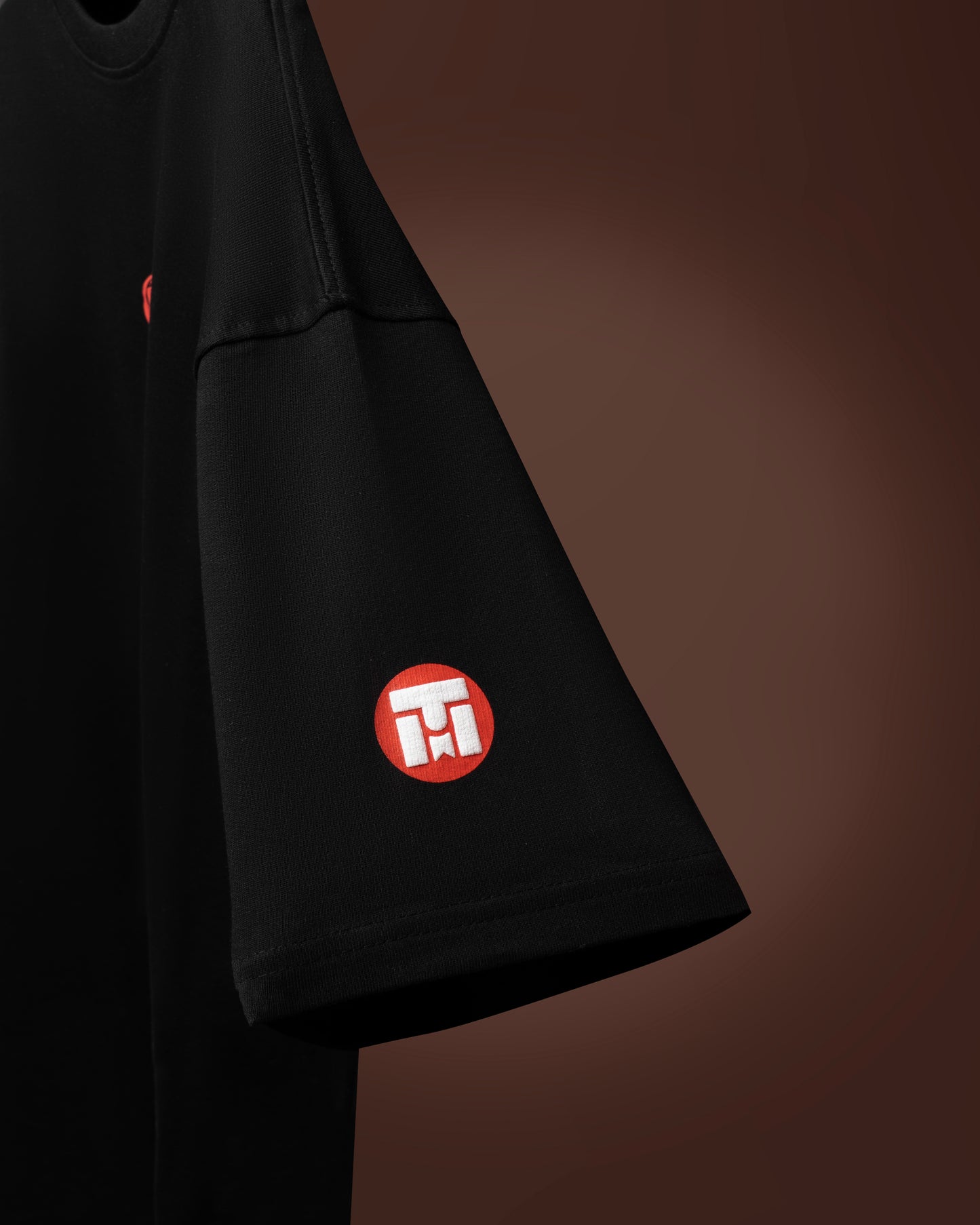 MIMO Black Men’s Oversized T-Shirt