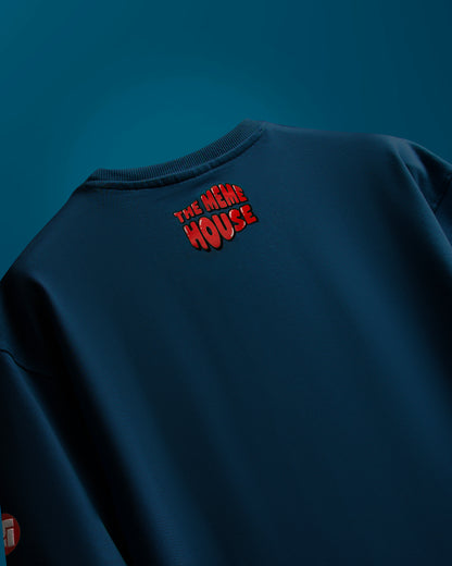 Teal Solids Men’s Oversized T-Shirt