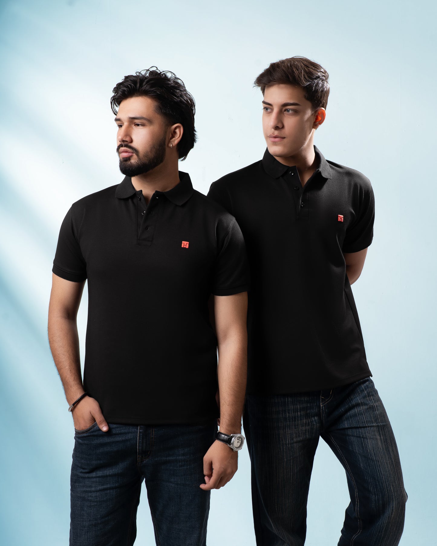 Classic Men’s Black Polo T-Shirt