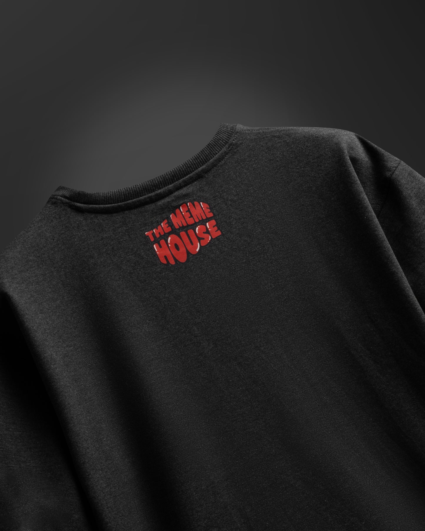 Melange Grey Men’s Solid Oversized T-Shirt