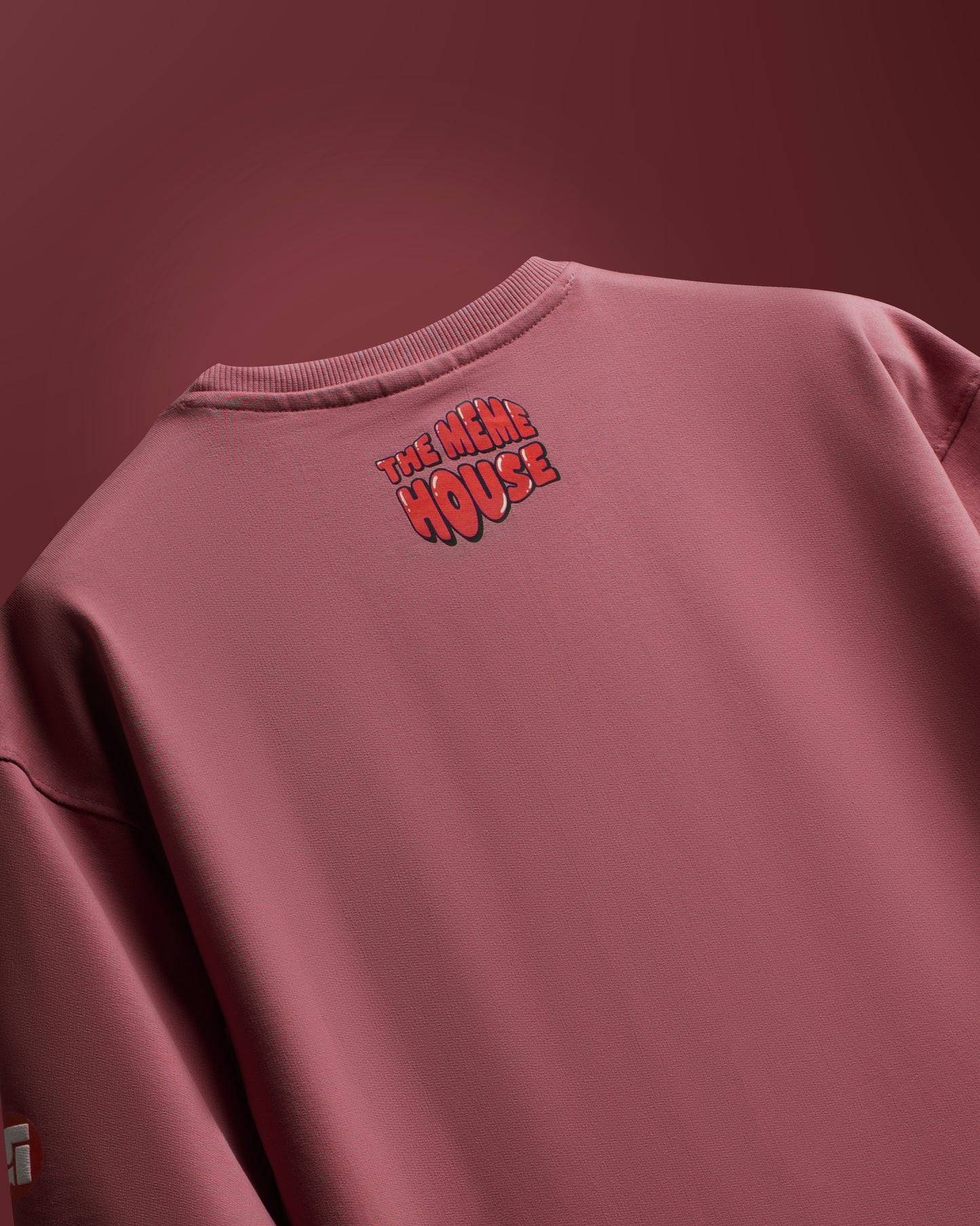 Pink Solid Men’s Oversized T-Shirt